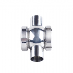 sanitary Ball Sight Glass 4 Way