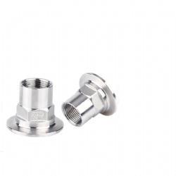 Sanitary Tri Clamp Ferrule Hex Female Thread