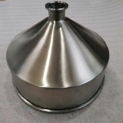 Heyi metal hopper food grade stainless steel 15 liter size for rice