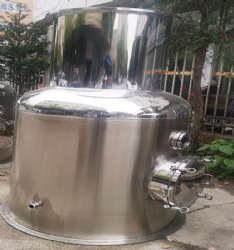 Stainless Steel 304/316 Tank liquid hopper 200L